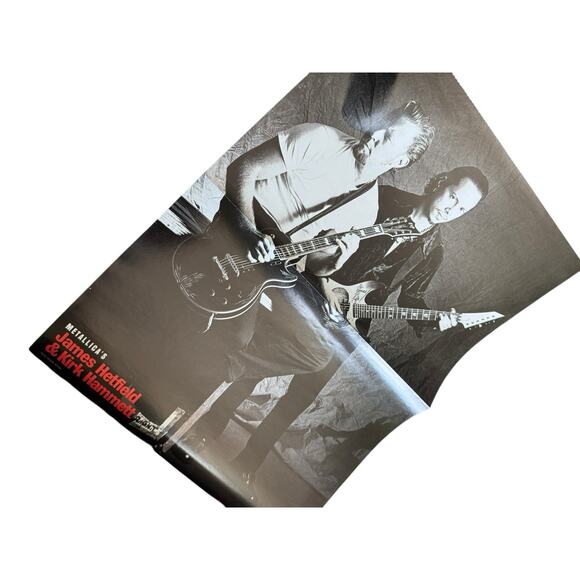 Guitar Magazines (5) Metallica Ozzy Stevie Ray Vaughn Red Hot Chili Peppers - Picture 11 of 12